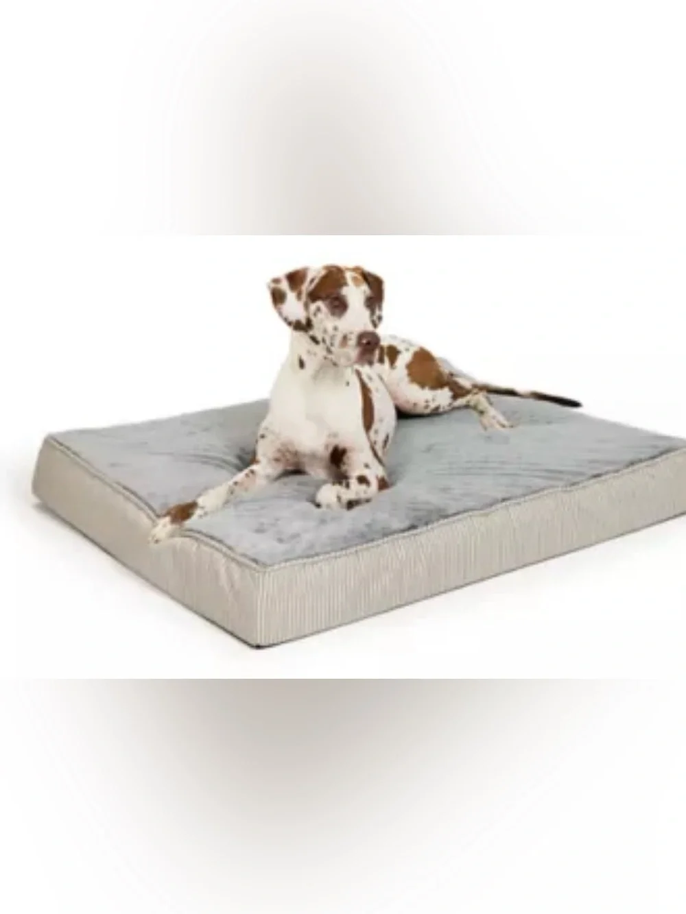 Top Paw® Orthopedic Mattress Dog Bed, Brown/Grey/Tan, 38x30
